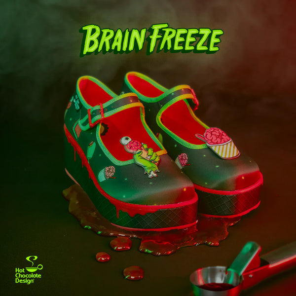 Chocolaticas® BRAIN FREEZE Femme Mary Jane Plateforme