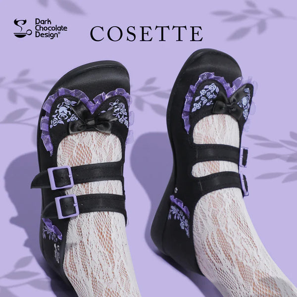 Chocolaticas® COSETTE Mary Jane pour femmes - Chaussure plate