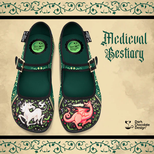 Chocolaticas® MEDIEVAL BESTIARY Femme Mary Jane - Chaussure plate