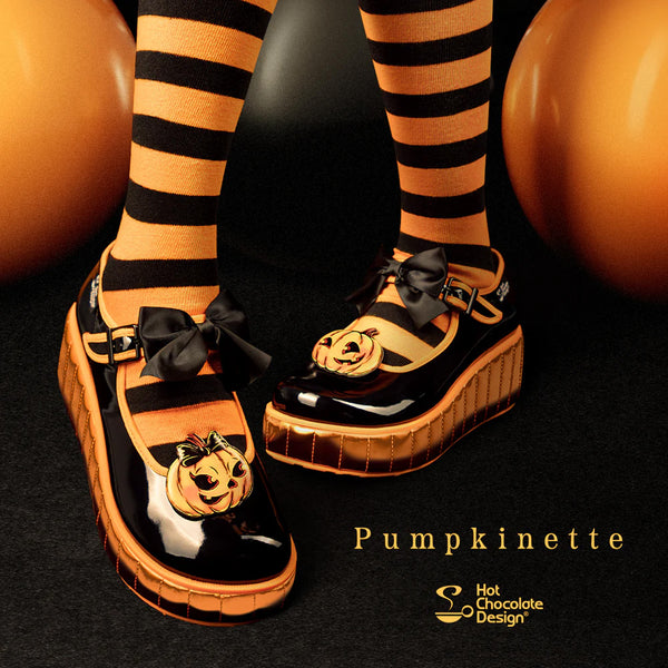 Chocolaticas® PUMPKINETTE Femme Mary Jane Plateforme