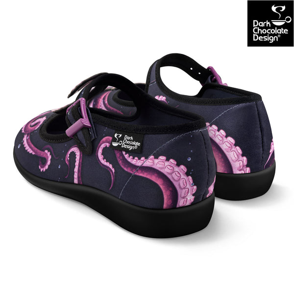 Chocolaticas® SEA DEMON Mary Jane pour femmes - Chaussure plate