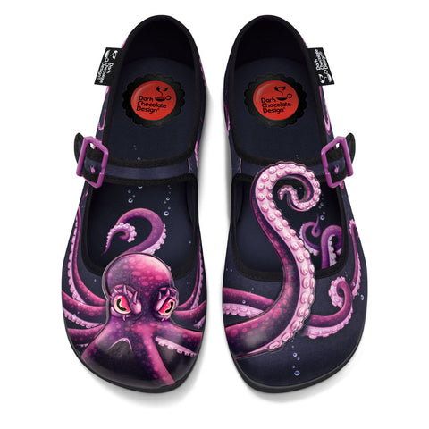 Chocolaticas® SEA DEMON Mary Jane pour femmes - Chaussure plate