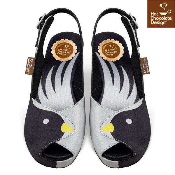 Chocolaticas® BLACK BIRD Sandales pour femmes - Retro Eclectic