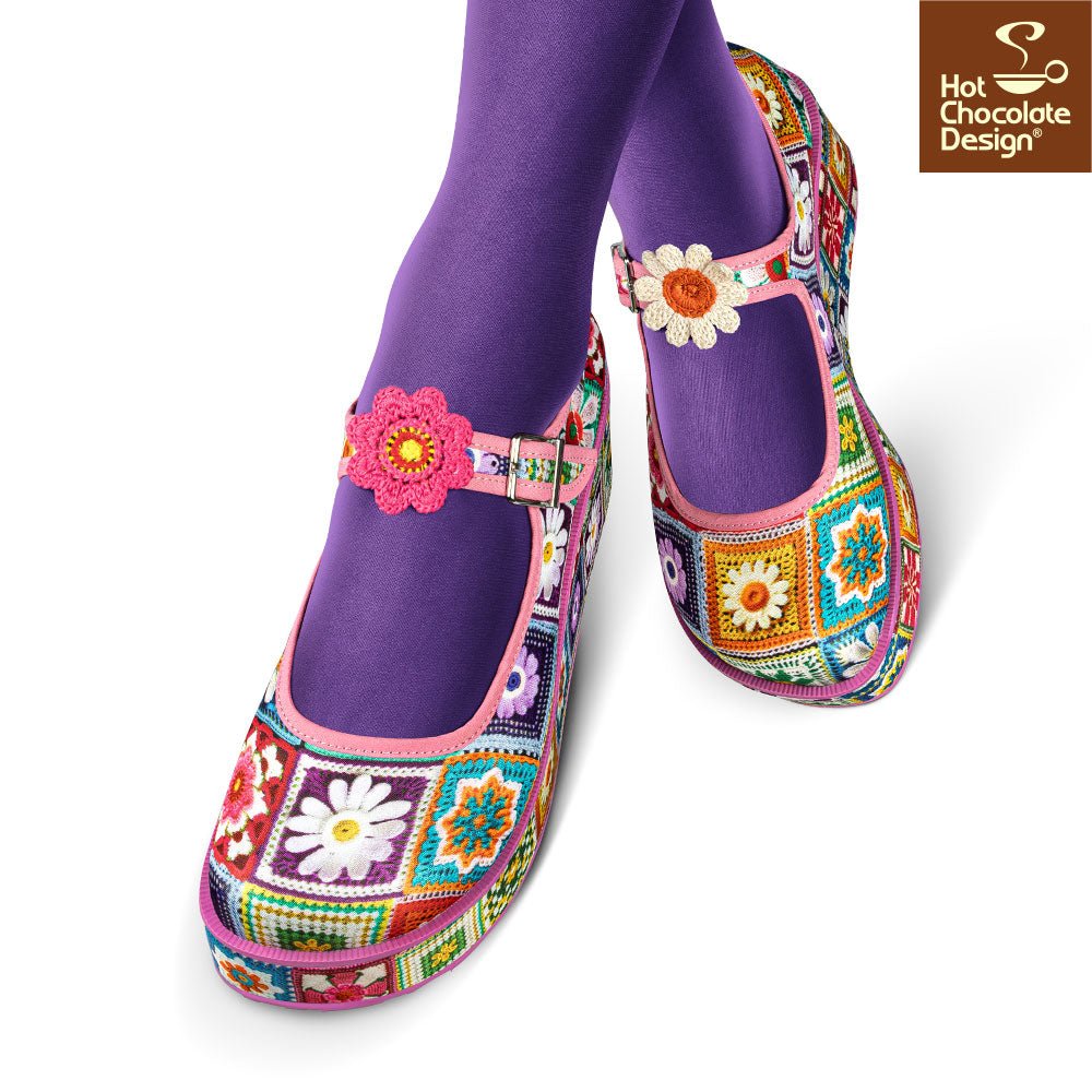 Crochet mary jane shoes hotsell