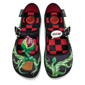 Chocolaticas® FEED ME Women's Mary Jane Flat - Retro Eclectic