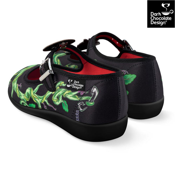 Chocolaticas® FEED ME Mary Jane pour femmes - Chaussure plate - Rétro éclectique