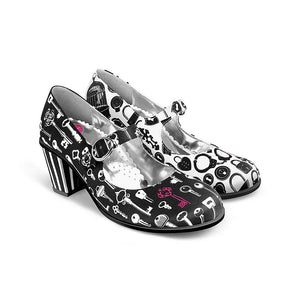 Chocolaticas® KEY Mary Jane Pump - Retro Eclectic