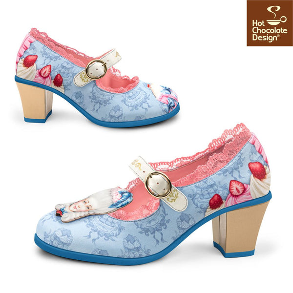 Chocolaticas® MARIE ANTOINETTE 3 Femmes Talons - Rétro éclectique