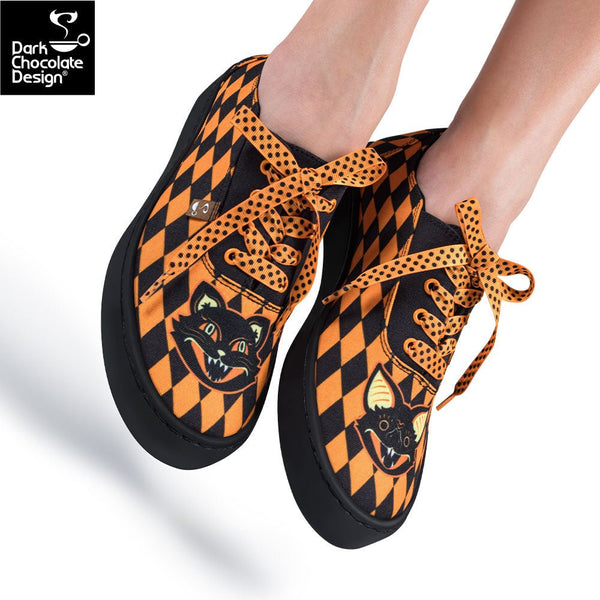 Chocolaticas® MIDNIGHT MASK Casual Sneaker - Retro Eclectic