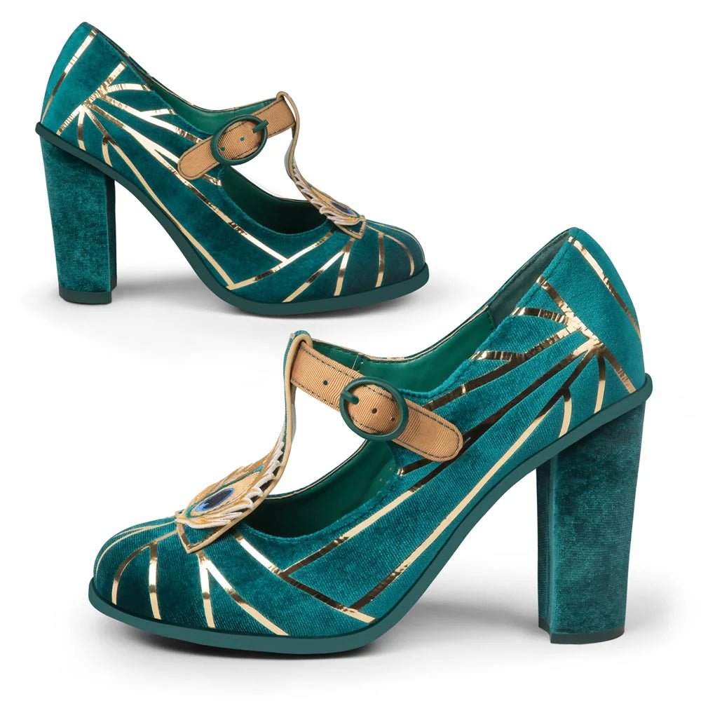 High mary jane heels best sale