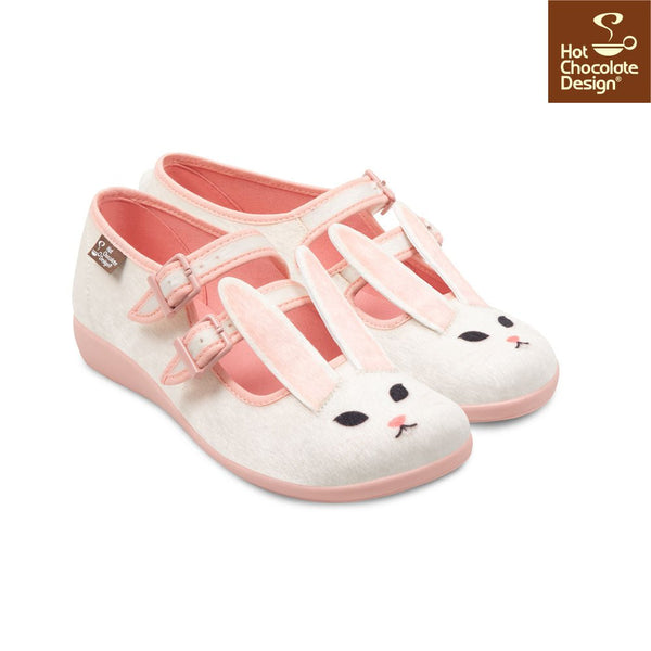 Chocolaticas® RABBIT Mary Jane pour femmes - Chaussure plate - Rétro éclectique