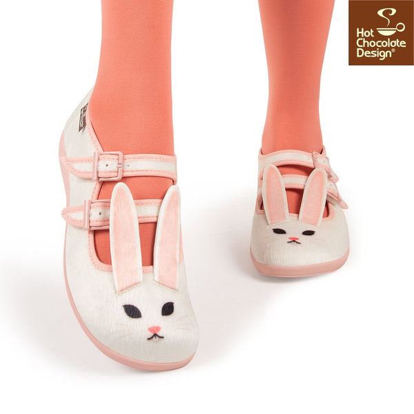 Chocolaticas® RABBIT Mary Jane pour femmes - Chaussure plate - Rétro éclectique