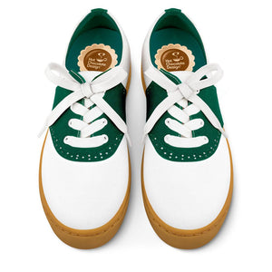 Chocolaticas® SADDLE GREEN Sneakers - Retro Eclectic