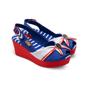 Chocolaticas® SAILOR Sandales pour femmes - Retro Eclectic