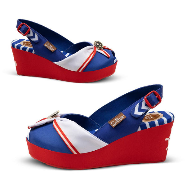 Chocolaticas® SAILOR Sandales pour femmes - Retro Eclectic