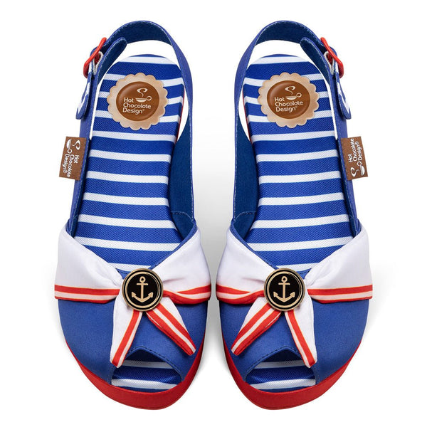 Chocolaticas® SAILOR Sandales pour femmes - Retro Eclectic