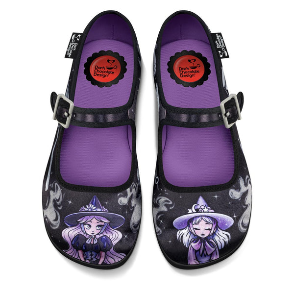 Chocolaticas® SPELL Mary Jane pour femmes - Chaussure plate - Rétro éclectique