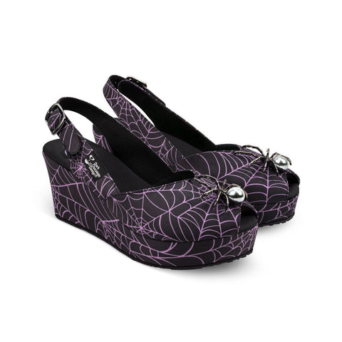 Chocolaticas® WIDOW Sandales pour femmes - Retro Eclectic