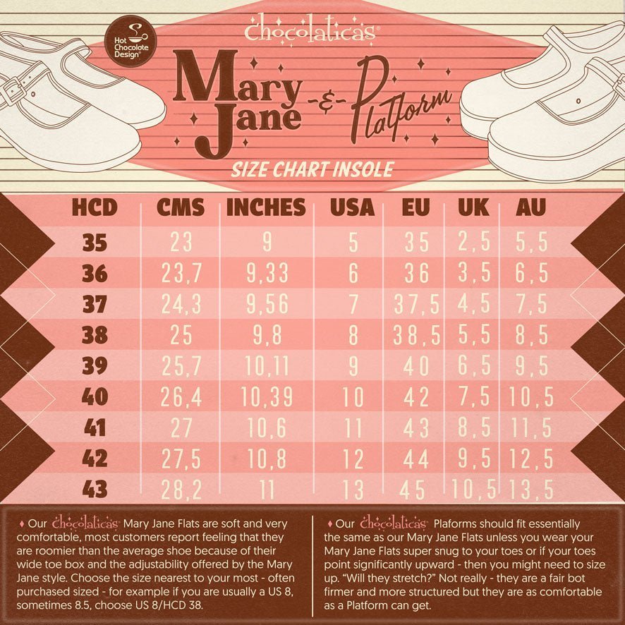 Chocolaticas Notebook Women s Mary Jane Flat 37 HCD 7 US 9.56